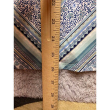 Load image into Gallery viewer, White House Black Market Sleeveless Top Womens 1X Keyhole Neck Blue Mature
