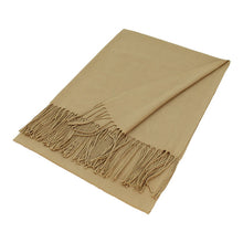 Load image into Gallery viewer, Solid Color Pashmina Scarf Shawl XW
