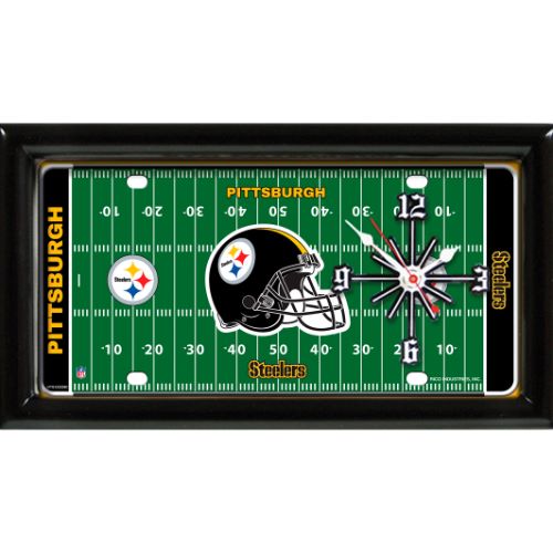 PITTSBURGH STEELERS FIELD CLOCK