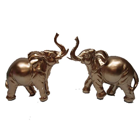 GOLD ELEPHANT PAIR