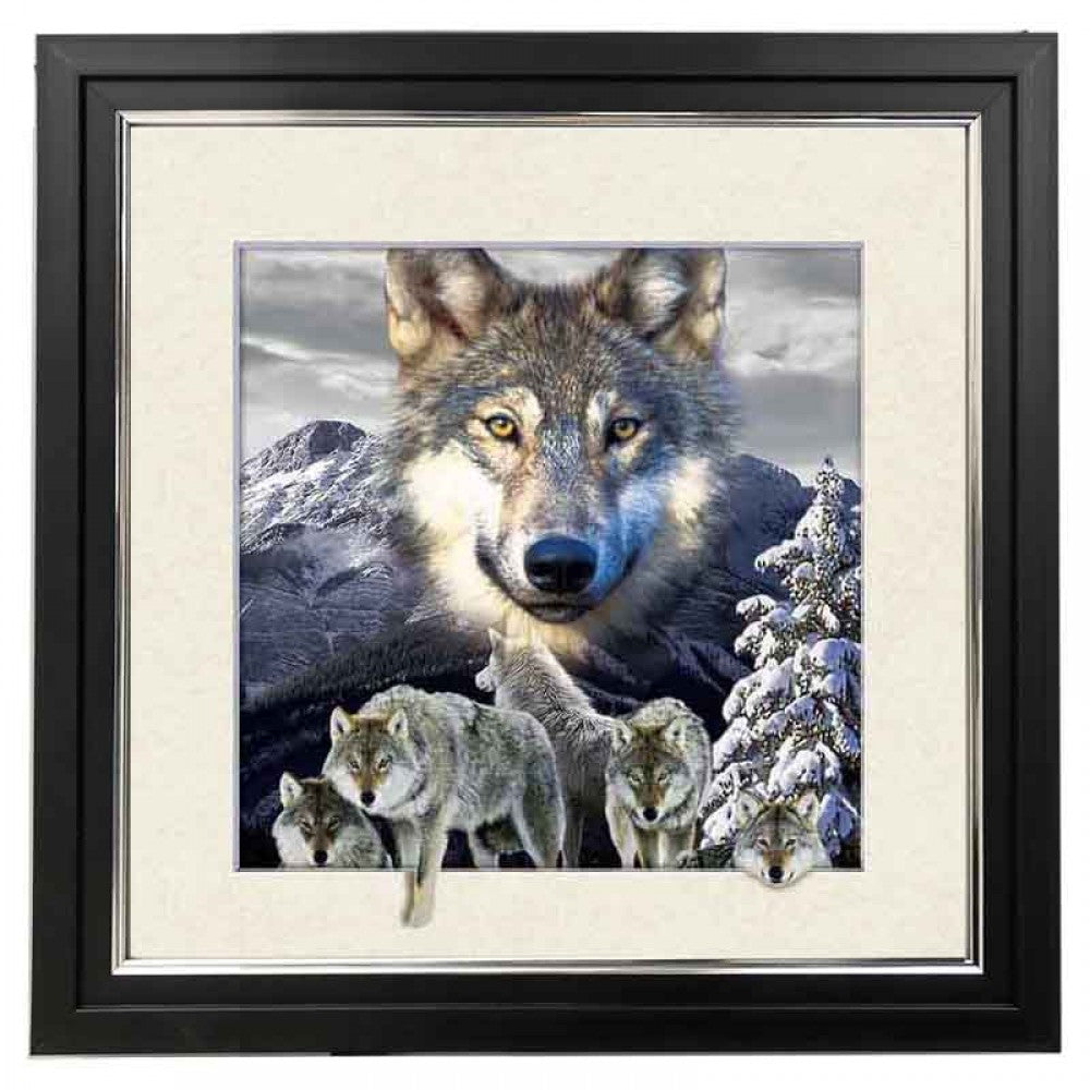 430 Wolf 5d Lenticular Picture Frame 18x18  (MINIMUM OF 4)