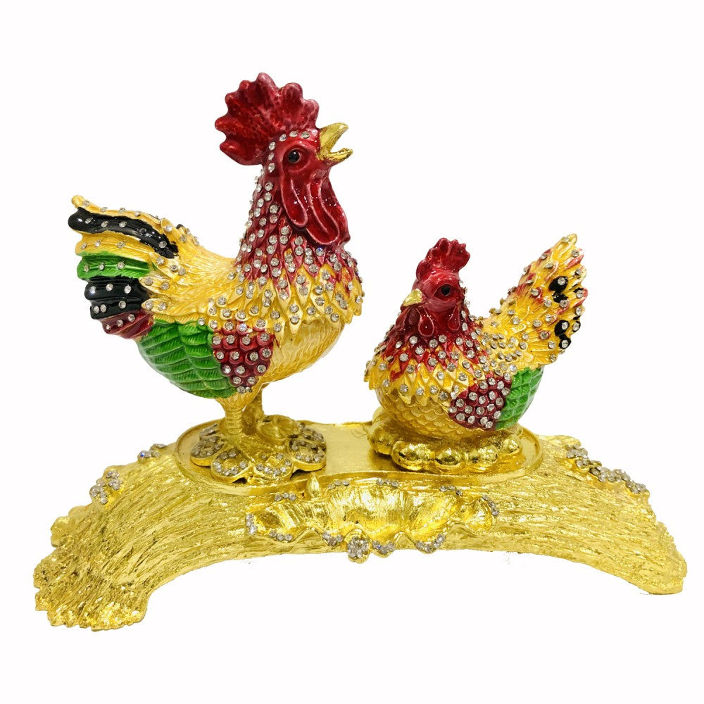 2 Rooster Chicken Jewelry Case  (MINIMUM OF 2)