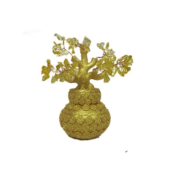 YELLOW CRYSTAL GEM TREE