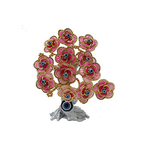 RED FLOWER EVIL EYE TREE