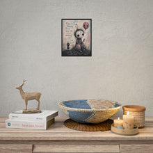 Load image into Gallery viewer, "Keep Growing Even When No One Is Watching" Wall Art | Spooky Cute Doll Print
