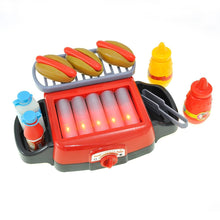 Load image into Gallery viewer, Hot Dog Roller Grill Pretend Food Playset
