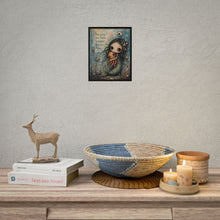 Load image into Gallery viewer, Mermaid Poster — "Keep going, your future is brighter than you think" Inspirational Rolled Art Print
