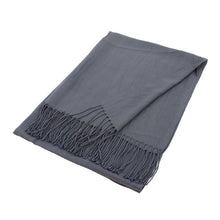 Load image into Gallery viewer, Solid Color Pashmina Scarf Shawl XW
