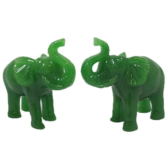 TWO PAIRS OF ELEPHANT