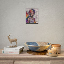 Load image into Gallery viewer, "Refuse To Shrink" Pride Art | Fine Line Sketch Mesh Sleeves Poster
