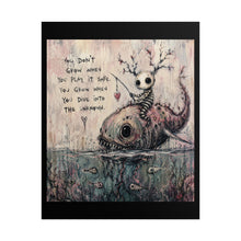 Load image into Gallery viewer, You Don’t Need a Perfect Plan to Keep Moving – Inspirational Fantasy Wall Art
