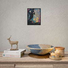 Load image into Gallery viewer, Rolled Poster - "For Every Shadow There Is Light" Cute Gothic Art Print
