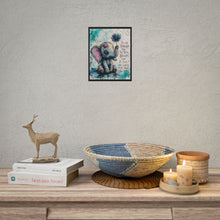 Load image into Gallery viewer, "You Are Stronger Than You Think, Braver Than You Feel &amp; Loved More Than You Know" – Watercolor Canvas Poster
