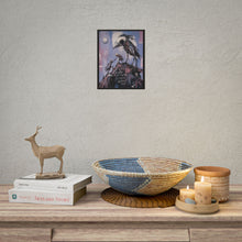 Load image into Gallery viewer, Rolled Poster — Dark Bird Art Print "We're All Just Fighting to Survive Another Day"
