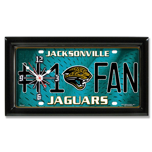 JACKSONVILLE JAGUARS CLOCK