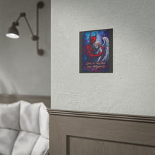 Load image into Gallery viewer, Rolled Poster — Love Is Malady and Madness Demon &amp; Angel Art Print
