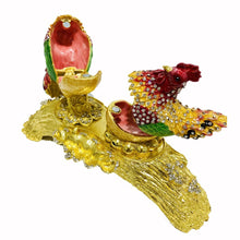 Load image into Gallery viewer, 2 Rooster Chicken Jewelry Case  (MINIMUM OF 2)
