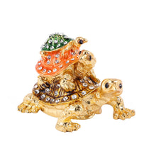 Load image into Gallery viewer, Small Pyramid 3 Turtle Jewelry Case

