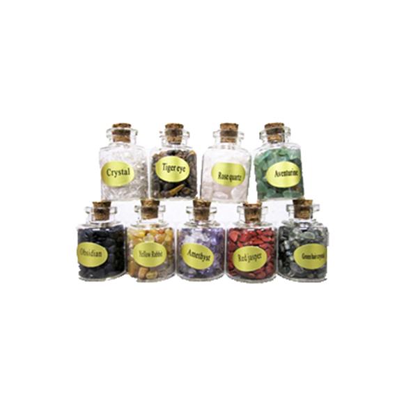 7 GEMSTONE BOTTLE SET