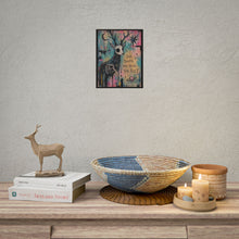 Load image into Gallery viewer, Rolled Poster — 'Your Trauma Was Never Your Fault' Deer Art Print
