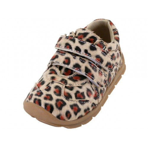 Wholesale Toddler's Leopard Printed Velcro Upper Sneakers (*Leopard Print)
