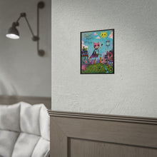 Load image into Gallery viewer, Collect Moments Not Things Rolled Poster — Whimsical Pop Surreal Fantasy Wall Art
