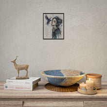 Load image into Gallery viewer, "Love Doesn't Destroy You All At Once" Wall Art | Flying Hummingbird Print
