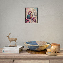 Load image into Gallery viewer, Inspirational Bird Wall Poster — "You Are Stronger Than You Know" Rolled Art Print
