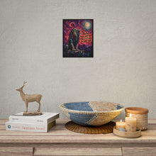 Load image into Gallery viewer, "People Will Hurt You Then Act Like You Hurt Them" Wall Art | Lion Print
