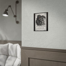 Load image into Gallery viewer, Grim Reaper Couple Poster — "Love is giving someone the power to destroy you" Rolled Art Print
