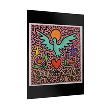Load image into Gallery viewer, Keep Growing Stay Kind Poster
