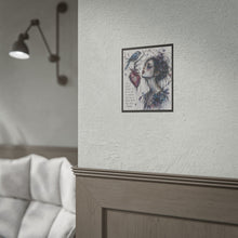 Load image into Gallery viewer, "Love Doesn't Destroy You All At Once" Wall Art | Anatomical Heart Print
