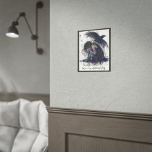 Load image into Gallery viewer, Rolled Poster - 'The Weight Is Heavy' Inspirational Gothic Art Print
