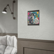 Load image into Gallery viewer, Rolled Poster - 'Sadness Isn't Loud' Colorful Street Art Print
