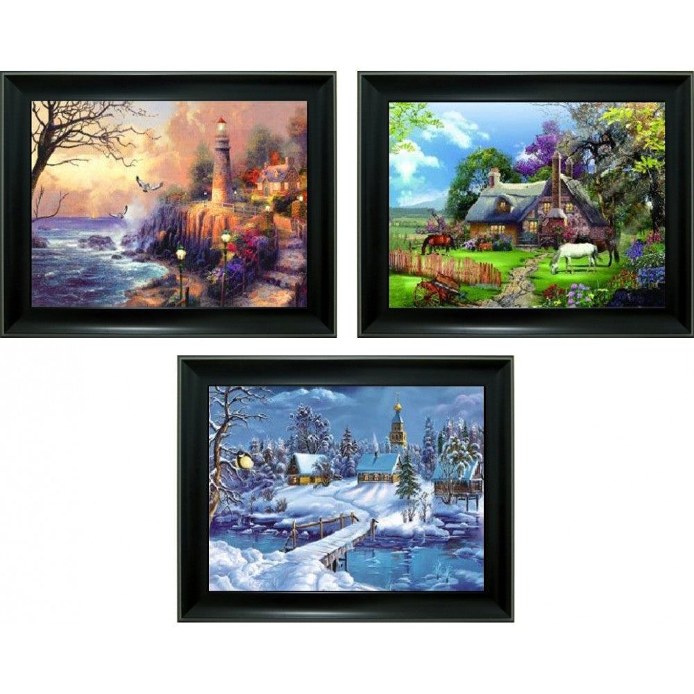 Lighthouse 3D Triple Image  (MINIMUM OF 4)