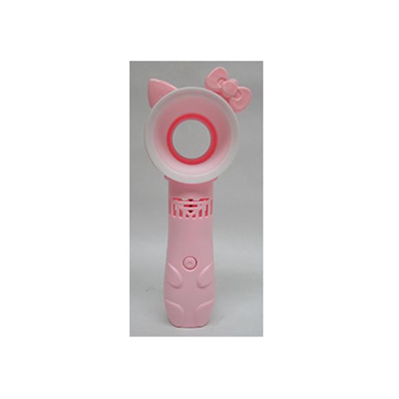 MINI BLADELESS FAN W/LIGHT PINK