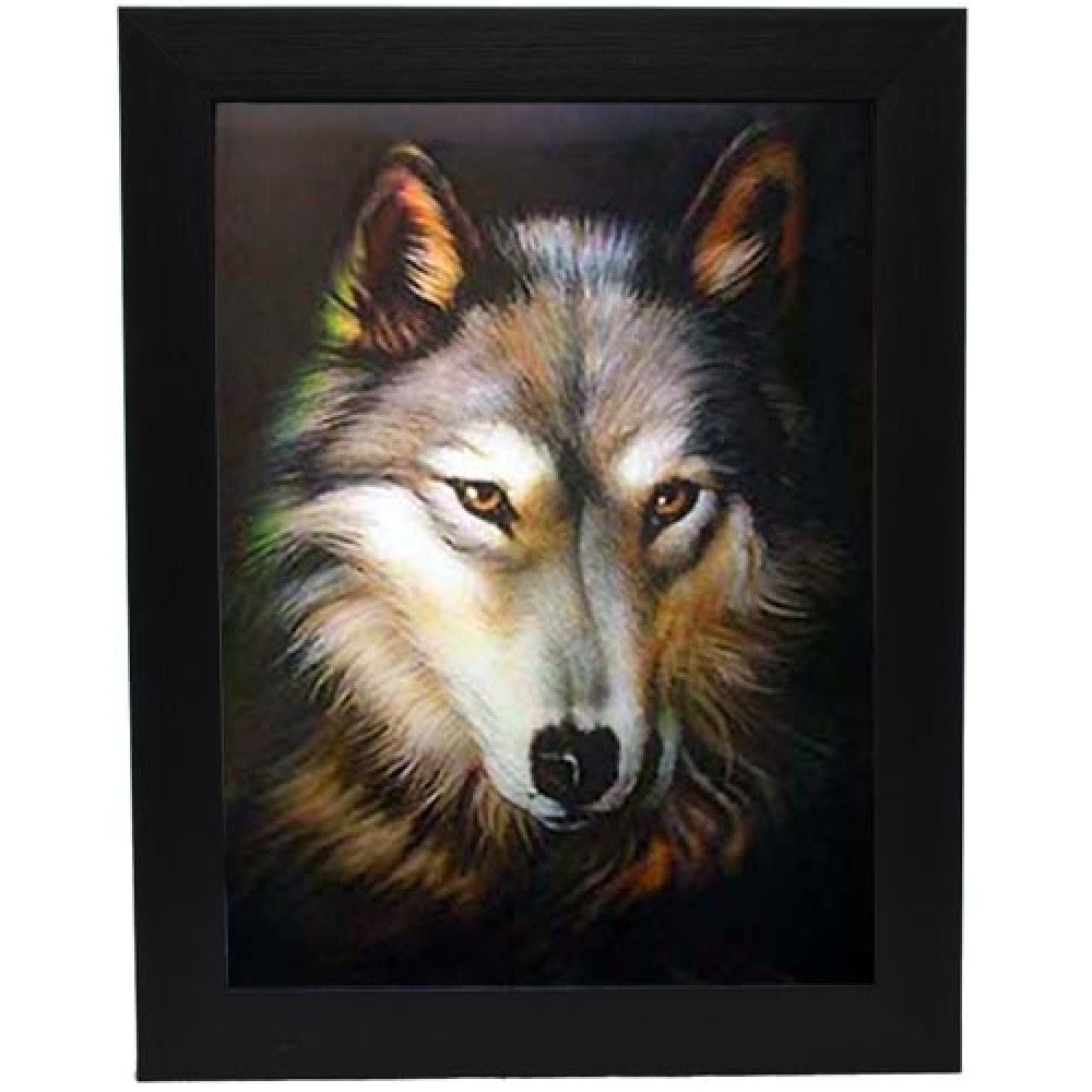 Wolf Head 3D Picture size 14x18  (MINIMUM OF 4)