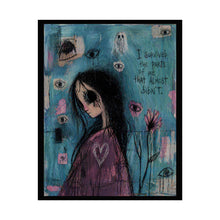 Load image into Gallery viewer, Survivor Art Poster – “I Survived the Parts of Me That Almost Didn’t”
