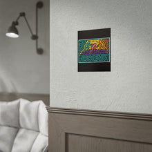 Load image into Gallery viewer, Keith Haring Style Rainbow Helping Hands Rolled Poster
