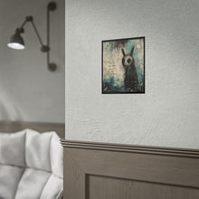 Load image into Gallery viewer, Rolled Poster — Moody Gothic Creature Art Print: "They See the Oddness but Not the Loneliness"

