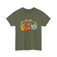 Load image into Gallery viewer, High Bear Bunch Hair 70's Cartoon 420 Graphic T‑Shirt Retro Tee
