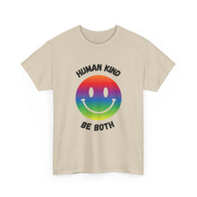 Load image into Gallery viewer, Human Kind Be Both Rainbow Smiley T-Shirt - ALL Sizes - S - 5XL
