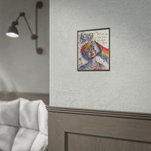 Load image into Gallery viewer, "Their Fears As Advice" Pride Art | Sketch Style Floating Heads Poster

