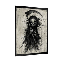 Load image into Gallery viewer, Rolled Poster — Gothic Grim Reaper Art Print, Dark Horror Wall Decor
