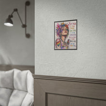 Load image into Gallery viewer, Your Tribe Is Your Power Rolled Poster – LGBTQ+ Pride Rainbow Graffiti Wall Art Print, Inspirational Queer Decor
