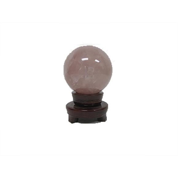 PINK QUARTZ BALL (STAND NOT INCLUDED) PRICES WILL VARY BASED BY POUND