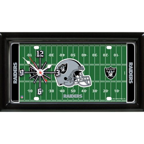 LAS VEGAS RAIDERS FIELD CLOCK