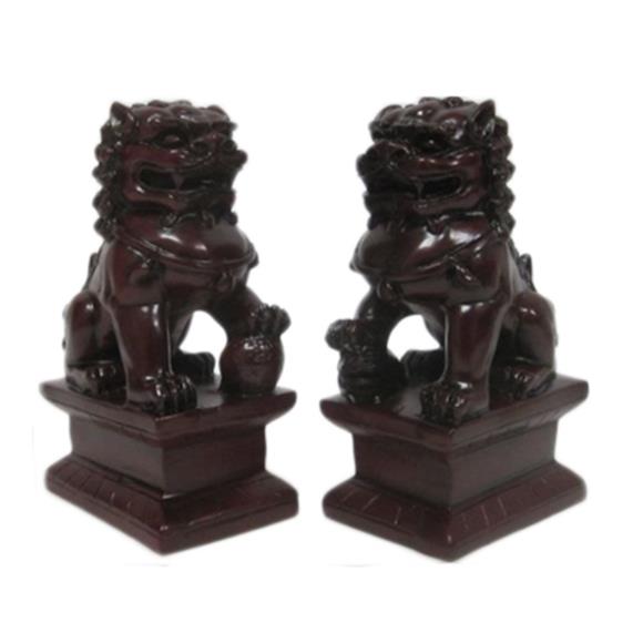 6″ FU DOG PAIR