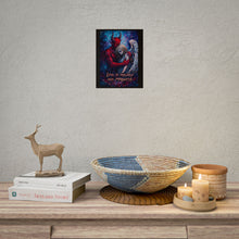 Load image into Gallery viewer, Rolled Poster — Love Is Malady and Madness Demon &amp; Angel Art Print

