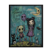 Load image into Gallery viewer, The Moon Loves the Weird Ones — Dark Fantasy Poster
